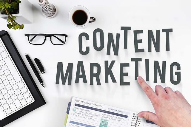 Blog content marketing image