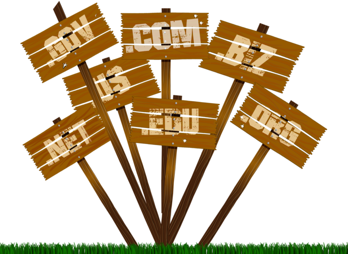 all domain extensions